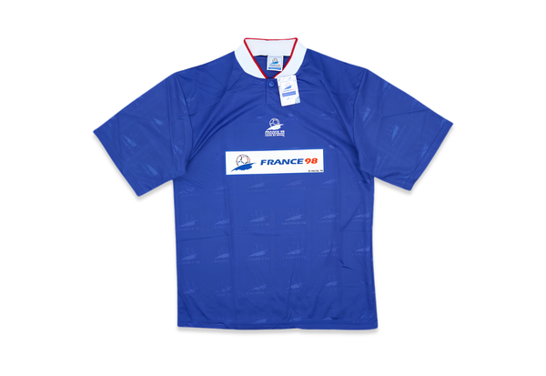  Vintage 1998 France World Cup Training Blue Shirt 