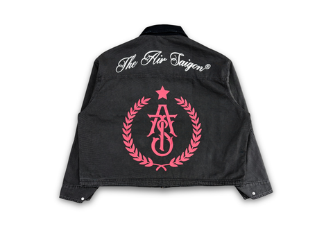  The Air Saigon® Merchandise - VICTORY Crest Detroit Jacket / Black 