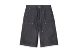  Carhartt WIP Women's Nixon Double Knee Blue Rigid Short 