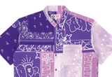  Aape All-over Logo Print Pocket Shirt Purple 