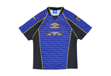  Vintage 90s Umbro Original Monogram Pro Training Jersey Blue 