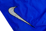  Vintage 90s Nike Hooded Windbreaker Jacket Royal Blue 