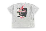  Vintage 90s Nike Made in USA Michael Jordan The Restaurant Chicago Grey Tee 