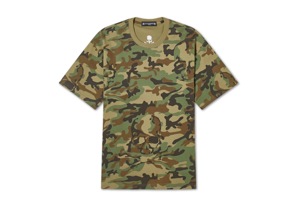  MASTERMIND WORLD KHAKI CAMO TEE ( REGULAR FIT ) 