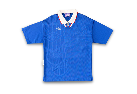  Vintage Umbro Template Blue Jersey 