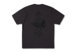  Stussy Swim Out Tee Pigment Dyed Faded Black 