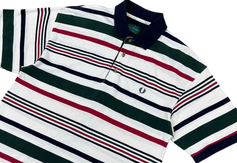  Fred Perry Multicolor Striped Polo 
