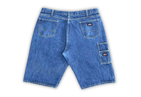  Vintage Dickies Denim Carpenter Jorts Baggy 