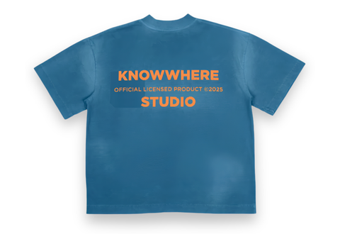  KNOWWHERESTUDIO LOST POCKET NAVY TEE 