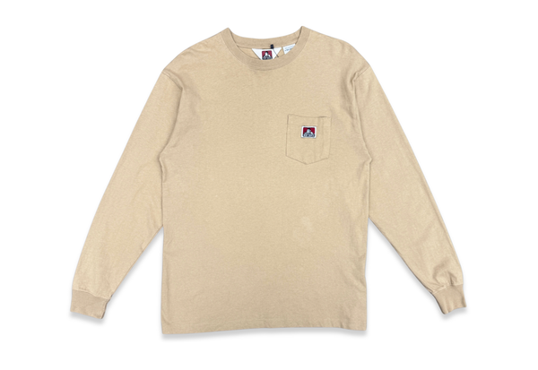  Ben Davis Pocket Long Sleeve Light Brown 