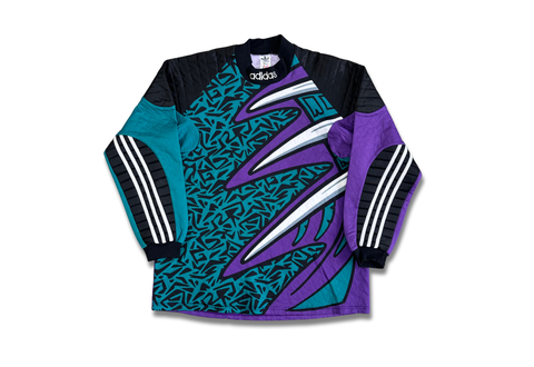  Vintage 1995/96 adidas Template Goalkeeper Shirt #1 