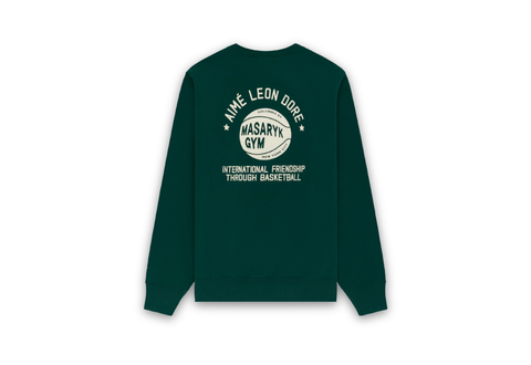  Aimé Leon Dore x New Balance SONNY NY IFTB Crewneck Sweatshirt Rainforest 