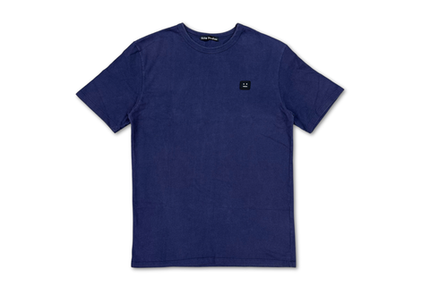  Acne Studios Fello Face Navy Tee 