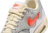 Nike Air Max 1 Patta Waves White Hyper Crimson (With Bracelet) 