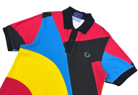  Fred Perry & Son Collaboration Switching Bicolor Polo 