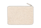  Stussy Woven Zip Pouch Ivory 