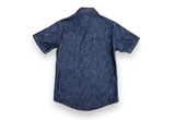  Edwin Indigo Denim Short Sleeve Shirt 