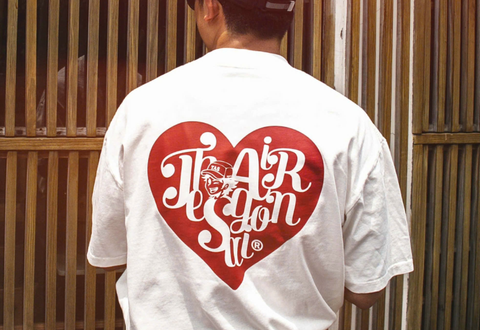  The Air Saigon® Heart Logo V2 Love White Tee 