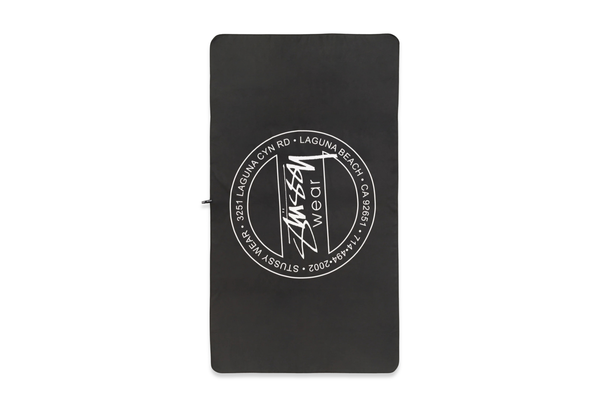  Stussy Dot Speed Dry Towel Black/White 