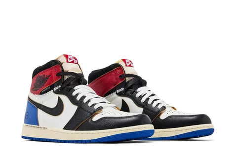  Air Jordan 1 Retro High OG SP Fragment x Union LA Varsity Red Sport Royal 