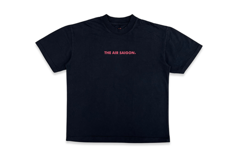  The Air Saigon® Merchandise "Heart is in The Air" Black Tee 
