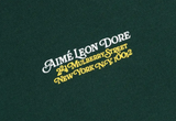  Aimé Leon Dore Monogram Logo Hoodie Pine Grove 
