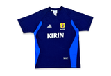  Vintage 2005 adidas JFA Kirin Japan National Footbal Team Blue Tee 