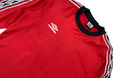  Vintage 90s Umbro Manchester United Template Football Soccer L/S Jersey 
