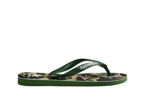  A Bathing Ape Havaianas Green Camo 