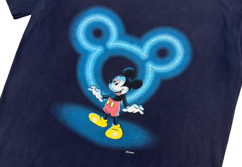  Vintage 90s Disney Mickey Mouse Neon Tee 