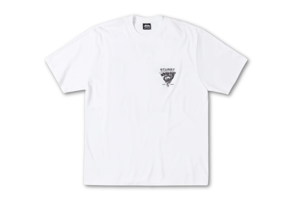  Stussy Dragon Tee White 