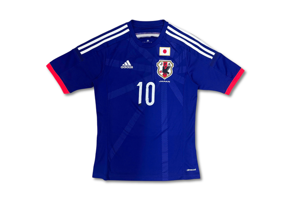  2015-16 adidas Japan National Soccer Team Home Jersey + Nameset Kagawa 10# 