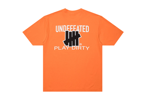  Untefeated Trademark S/s Orange Tee 