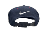  Vintage 90s Nike Basketball Swoosh Black Cap 