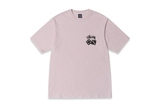  Stussy Dice Pigment Dyed Tee Blush 
