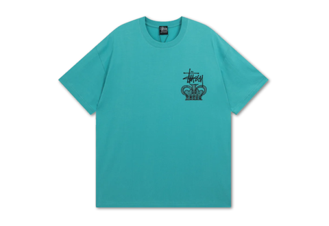 Stussy One World Tee Green 
