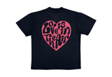  The Air Saigon® Merchandise "Heart is in The Air" Black Tee 