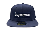  Supreme x New Era Box Logo Opening Day 2021 Navy Cap 