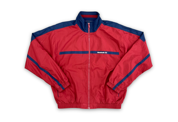  Vintage Reebok Classic Red Track Jacket 