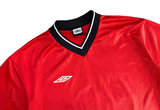  Vintage 90s Umbro Red Jersey 