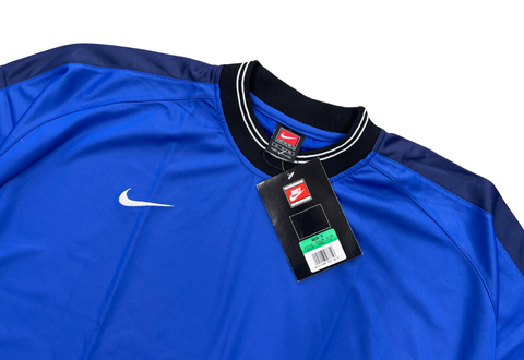  Vintage 90s Nike Team Streetwear Jersey Blue (New Tag) 