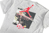  Vintage 90s Nike Made in USA Michael Jordan The Restaurant Chicago Grey Tee 