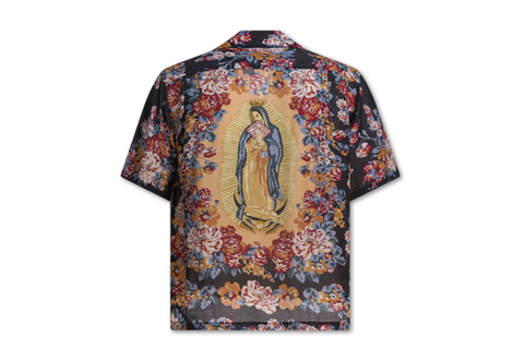  Kapital Floral Print Short Sleeve Shirt 