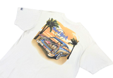  Vintage Hard Rock Cafe Newport Beach Woody Heavy White Tee 