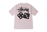  Stussy Dice Pigment Dyed Tee Blush 