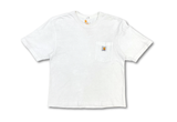  Carhartt Original Fit HeavyWeight Pocket White Tee 