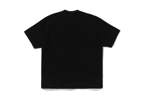  A Bathing Ape ABC Camo Splash College Relaxed Fit Tee Black 