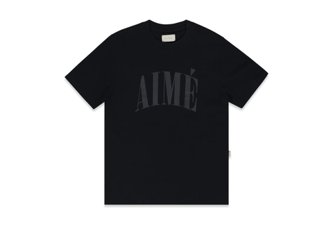  Aimé Leon Dore Short Sleeve Easy Aime Tee Jet Black 