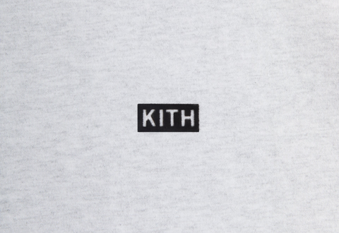 Kith Lax Tee Light Heather Grey Tee 