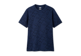  Uniqlo x Kaws Monogram Graphic Blue Tee 